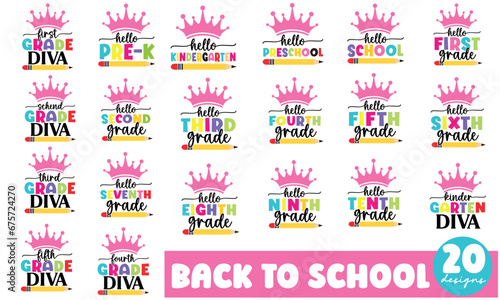 Back to School SVG Bundle