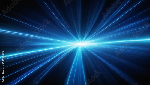 Speedy Blue Laser Beams: A Symphony of Motion and Light