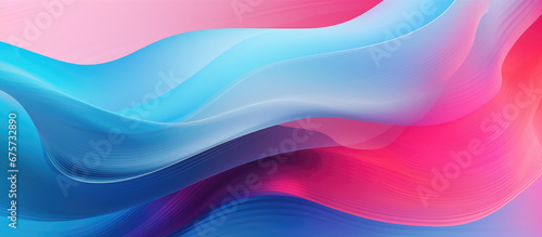 Colorful wavy background and beautiful smooth lines wity copy space