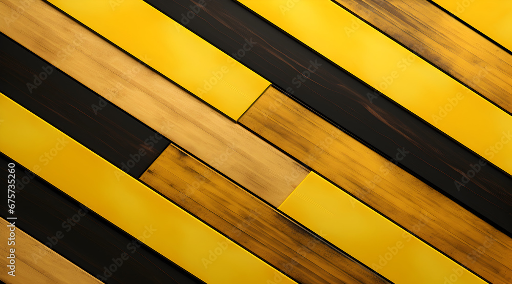 Sleek diagonal wood textured stripes with a smooth yellow and black gradient, perfect for a modern background. Sleek diagonal wood textured stripes with a smooth yellow and black gradient, perfect for a modern background.
