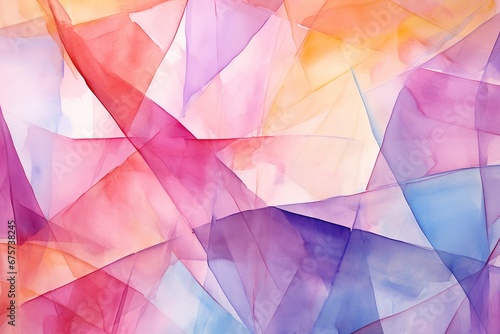 Abstract Watercolor Background created with Generative AI