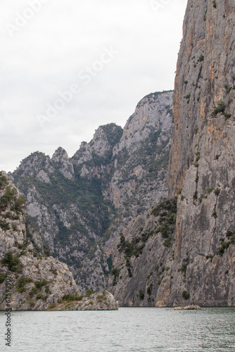 Vezirkopru canyon. Touristic canyon located on the Kızılırmak river. Also known as Sahinkaya Canyon