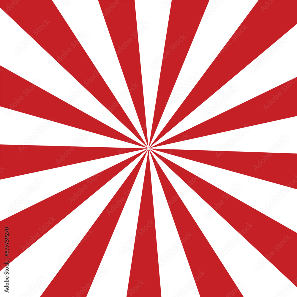 Sunburst red, white sunburst background vector illustration