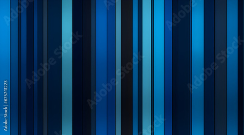 Soothing vertical stripes in varying shades of blue for a modern background.