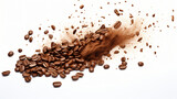 Coffee powder and coffee beans
