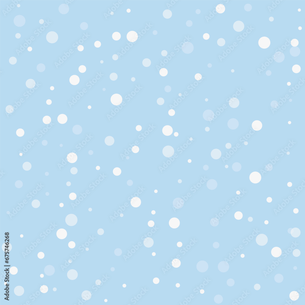 Snowfall overlay christmas background. Subtle