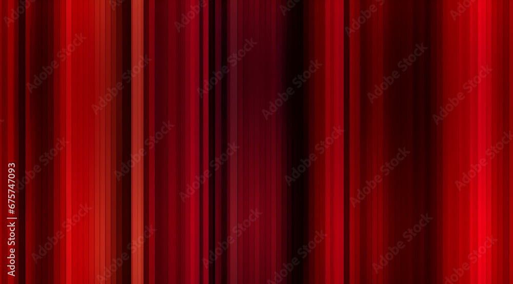 Elegant red and black gradient vertical stripes on a dark background.