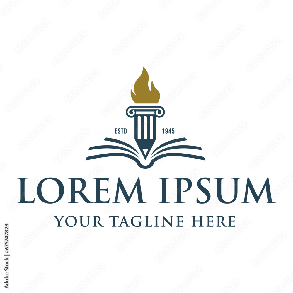 Law logo designs. University and academy vector logo, icon for high school education graduates. Vector Logo Template Law logo designs. University and academy vector logo, icon for high school education graduates. Vector Logo Template