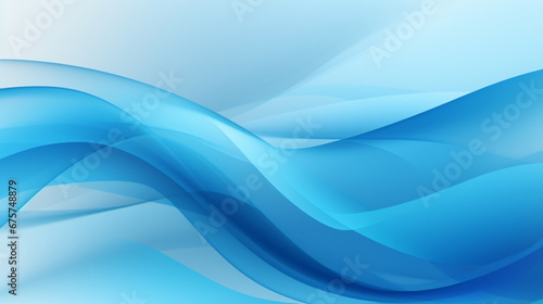 抽象的な青い背景GenerativeAI © enopi
