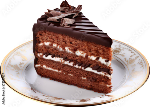 Chocolate cake transparent background PNG clipart