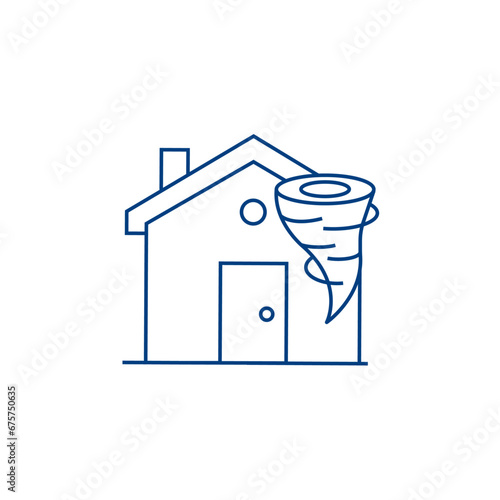 Windstorm Insurance Icon 