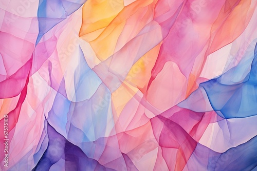 Abstract Watercolor Background created with Generative AI