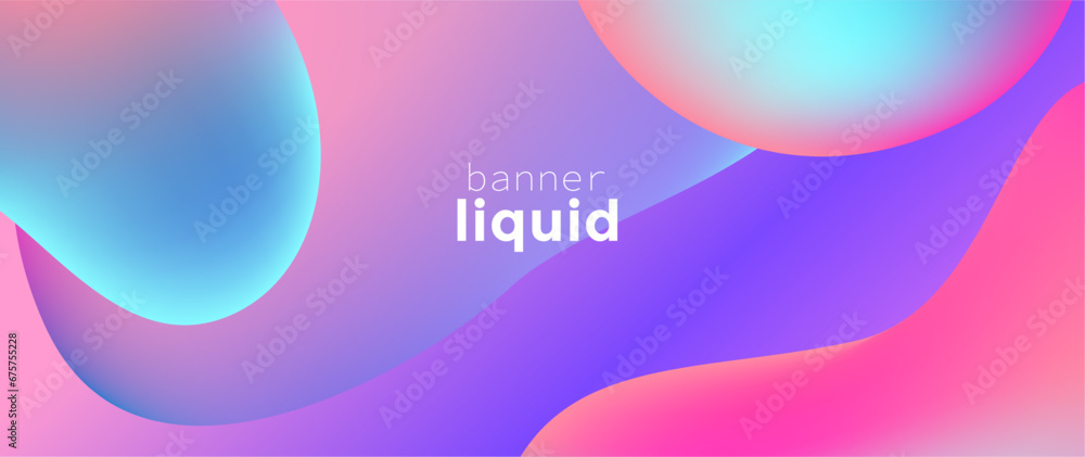 Abstract colorful background banner Abstract colorful background banner