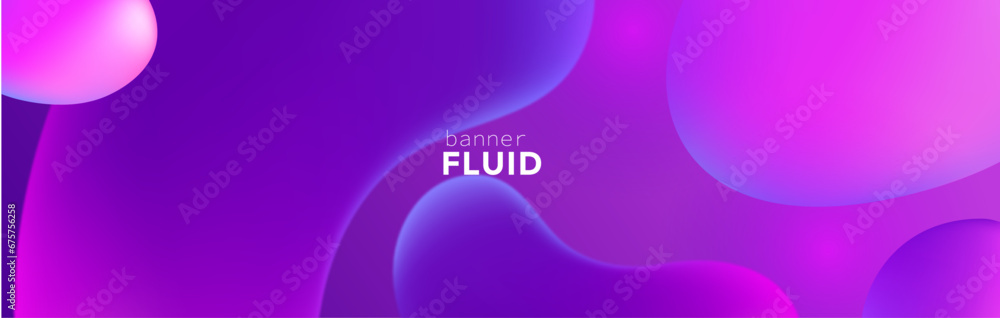 Abstract purple background, Purple fluid banner Abstract purple background, Purple fluid banner