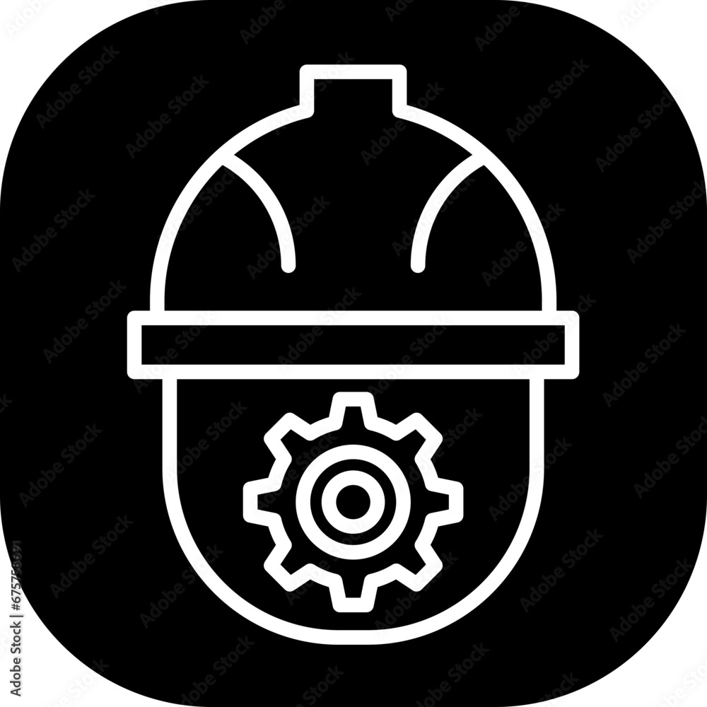 Engineer engineering icon with black filled line outline style. engineer, industry, construction, design, work, industrial, engineering. Vector Illustration Engineer engineering icon with black filled line outline style. engineer, industry, construction, design, work, industrial, engineering. Vector Illustration