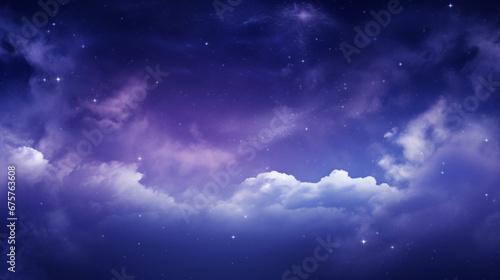  夜空と宇宙の銀河の背景画像GenerativeAI © enopi