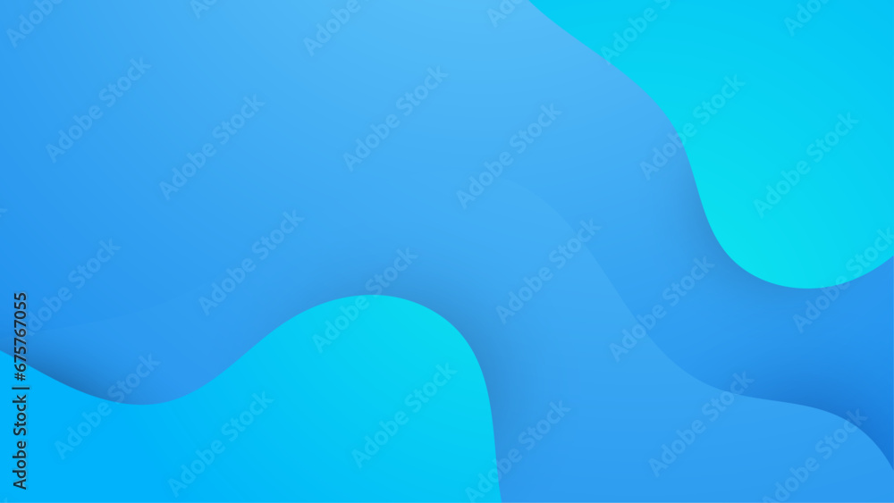Blue vector abstract creative banner in minimal and simple trendy style Blue vector abstract creative banner in minimal and simple trendy style