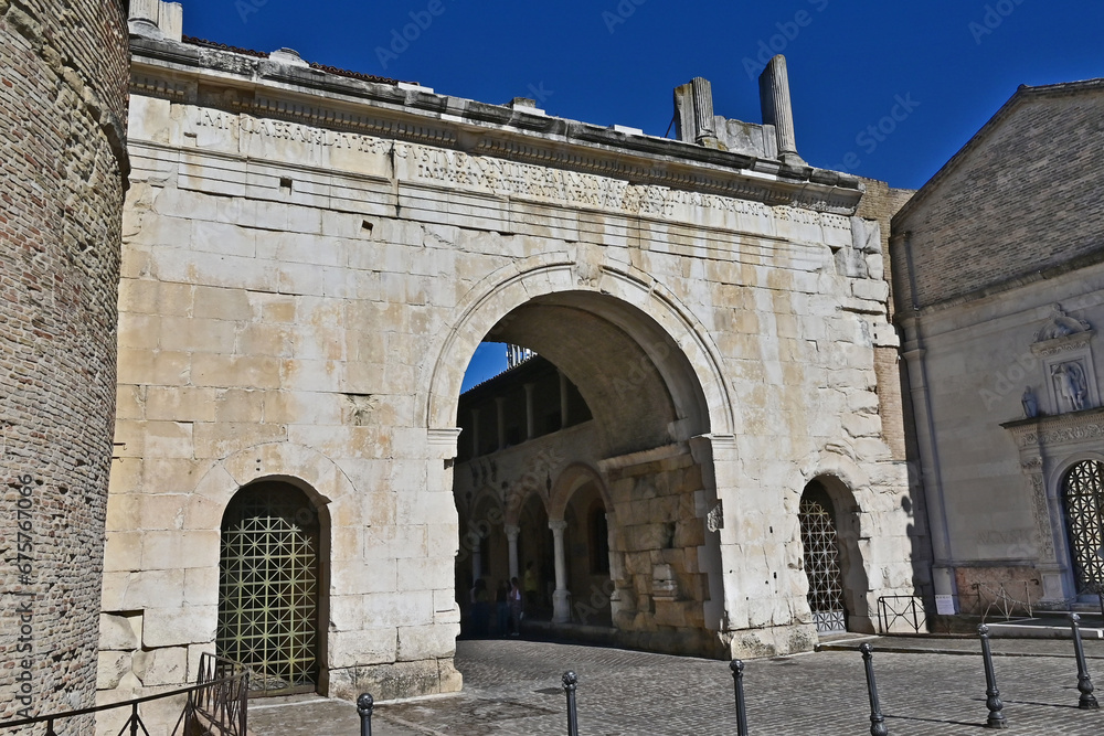 Fano, L'arco di Augusto - Ancona, Marche