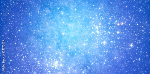 abstract blue backdrop filled with stars 