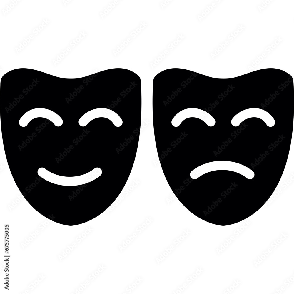 Theater Masks Icon