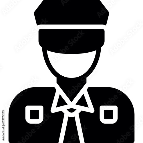 Police Man Icon