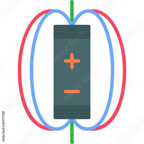 Magnetic Field Icon