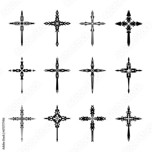 set of cross