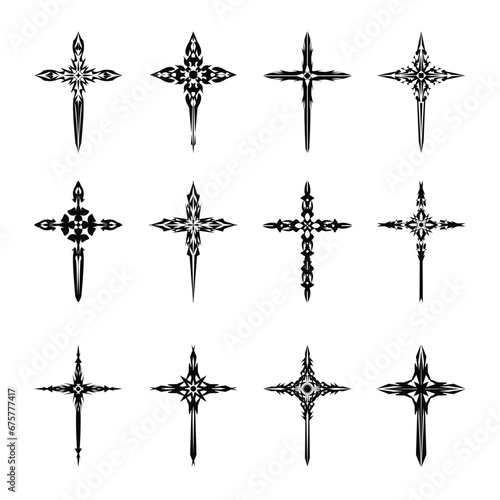 set of cross