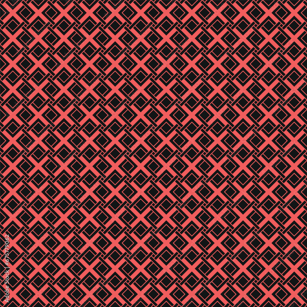 Seamless geometric pattern with interlaced stripes. Background for carpet, textile, wallpaper, wrapping paper. 
