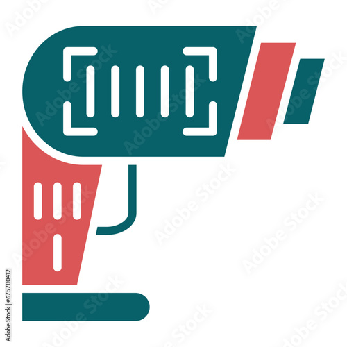 Vector Design Barcode Scanner Icon Style