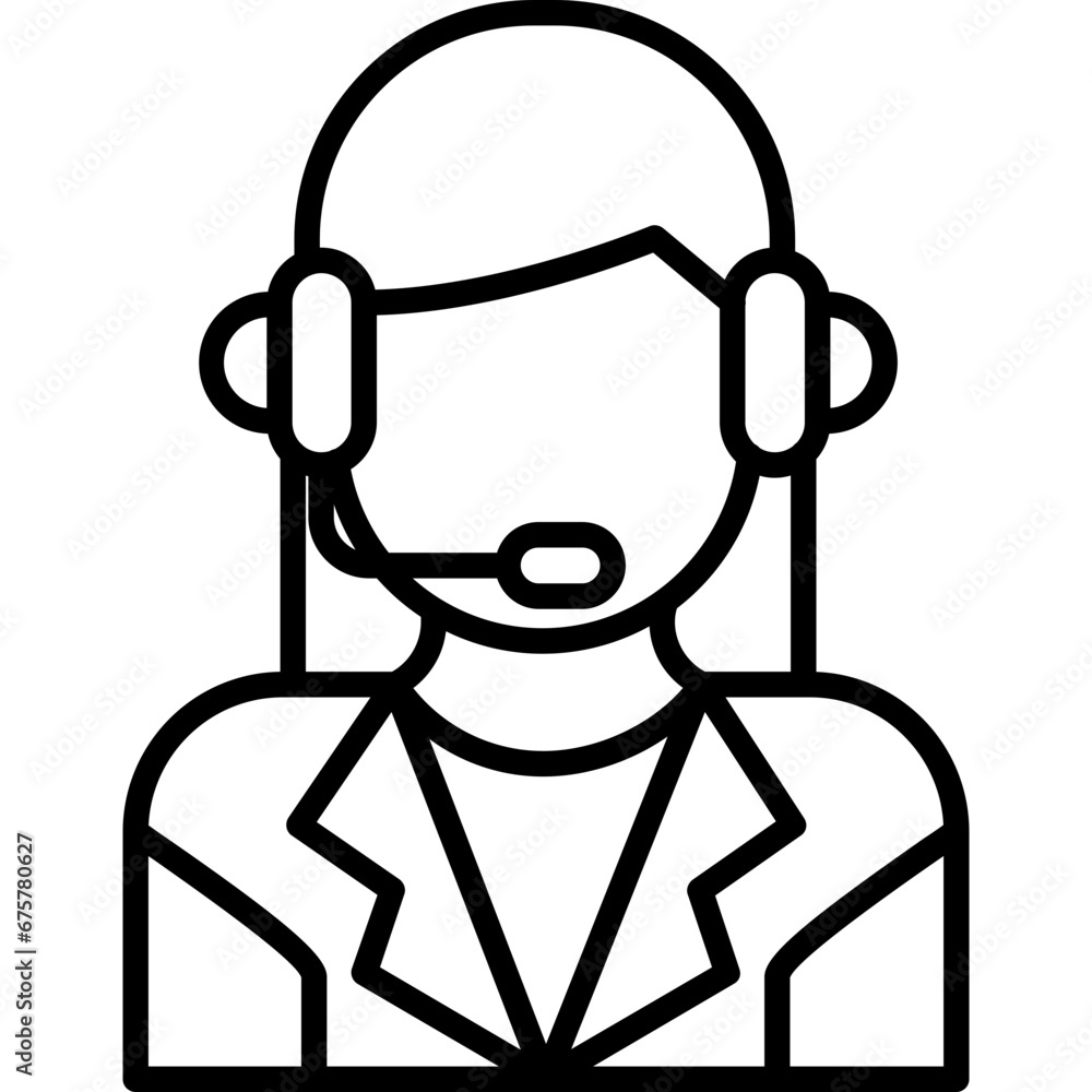 Photography Customer Service Icon