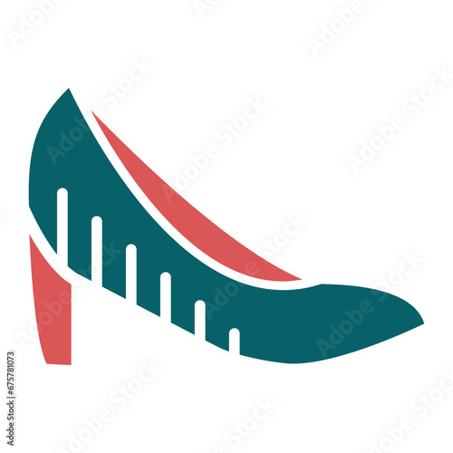 Vector Design High Heels Icon Style