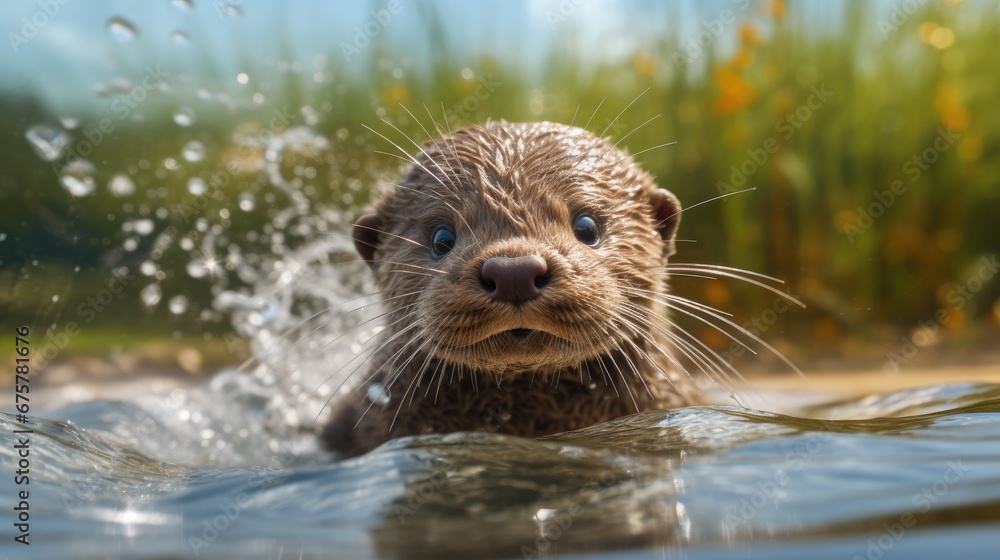 seal in water seal in water