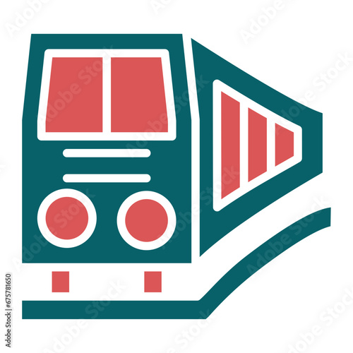 Vector Design Train Icon Style