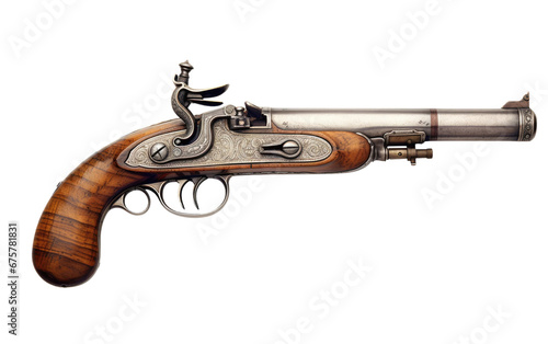 Firearms Collectible On Transparent Background