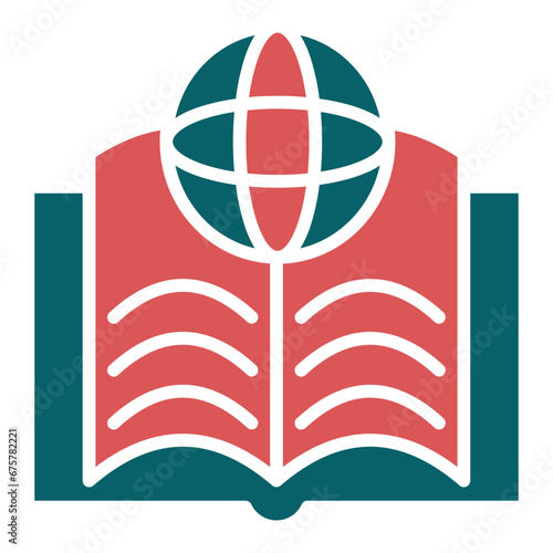 Vector Design Encyclopedia Icon Style