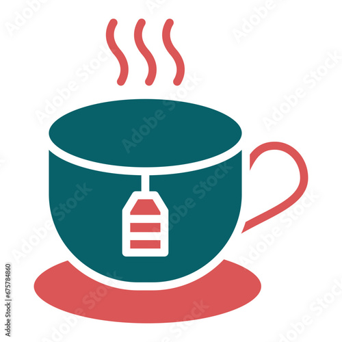 Vector Design Tea Icon Style