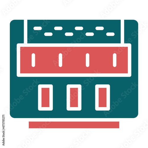 Vector Design Taxi Meter Icon Style