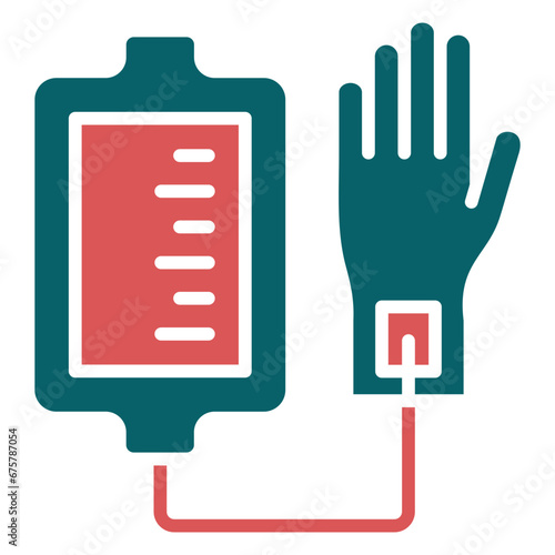 Vector Design Blood Donation Icon Style