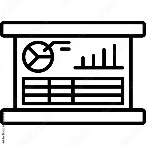 Data Presentation Icon