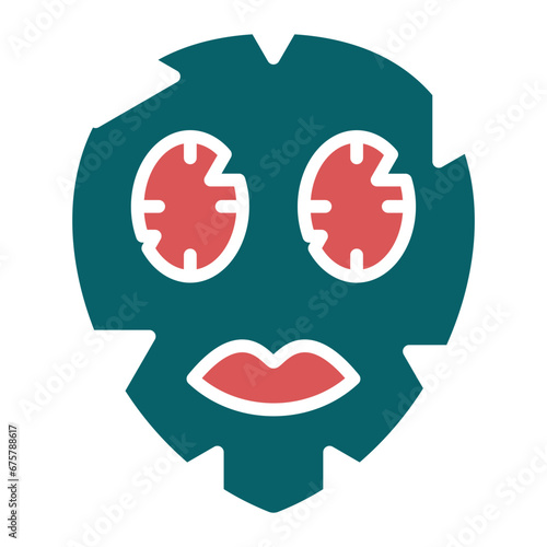 Vector Design Face Mask Icon Style
