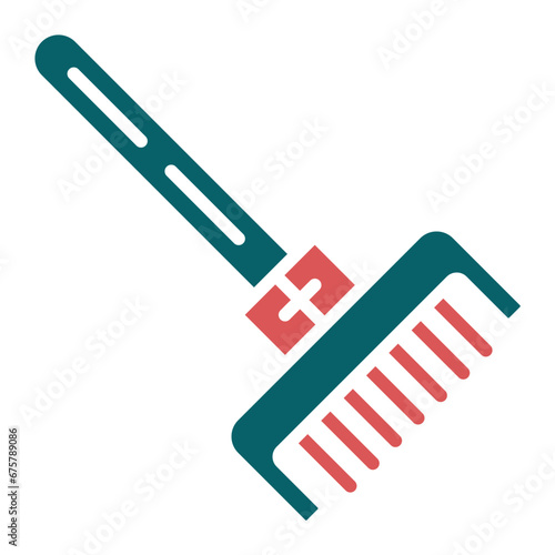 Vector Design Rake Icon Style