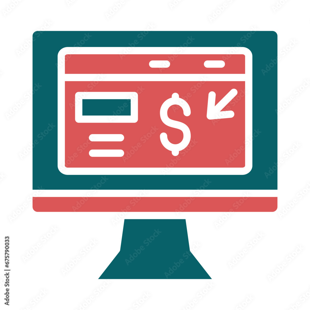 Vector Design Crowdfunding Portal Icon Style Vector Design Crowdfunding Portal Icon Style