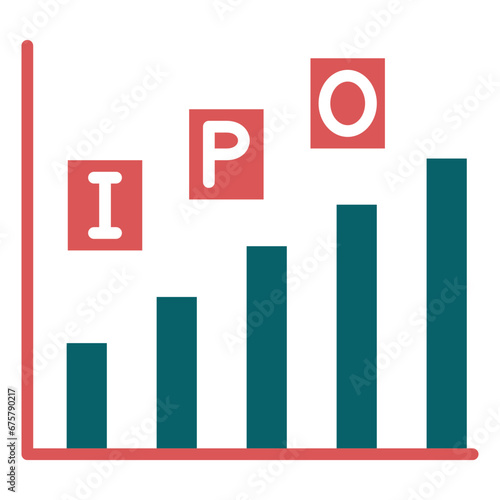 Vector Design IPO Icon Style