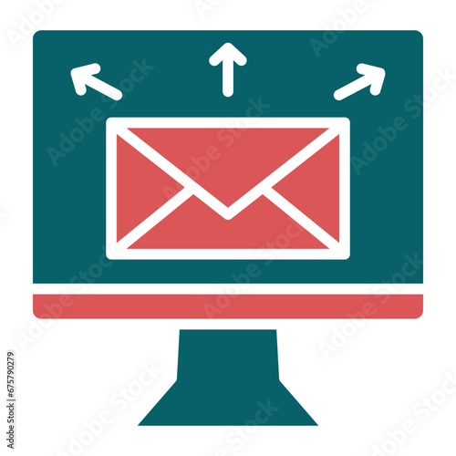 Vector Design Mass Mailing Icon Style