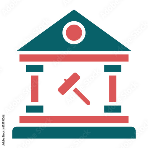 Vector Design Government Auction Icon Style