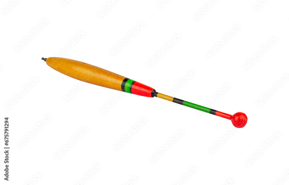 Fototapeta premium fishing bobber isolated from background 