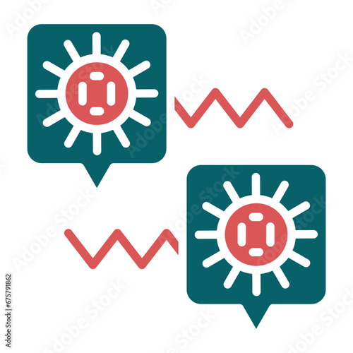 Vector Design Bioethics Debate Icon Style