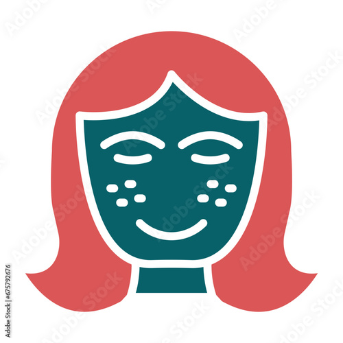 Vector Design Acne Icon Style