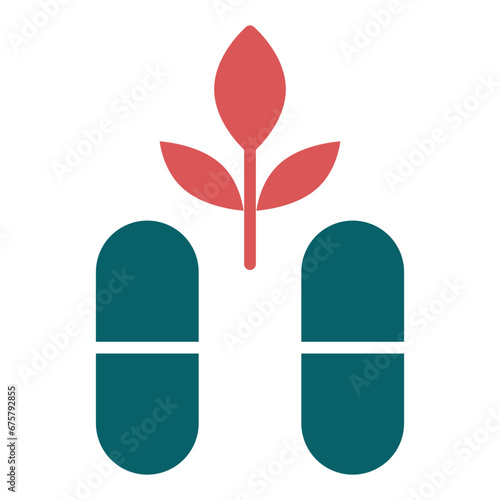 Vector Design Cbd Capsules Icon Style